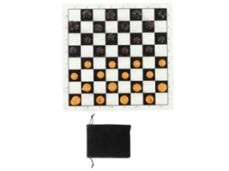 Business jogo de xadrez internacional de plástico com tabuleiro de 25cm | S/MARCA