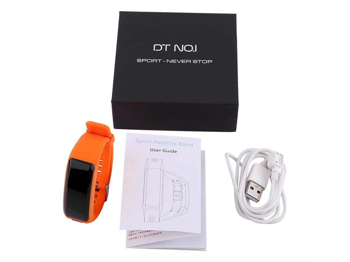 Relógio com Pulseira Inteligente F1 laranja EOOCOO