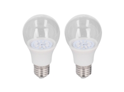 Lâmpada Led Para Plantas, 2 Peças, 6w, Espectro Completo, Soquete E26 E27, Para Plantas De Interior, Início De Sementes De 100 A 240v Aquaforge
