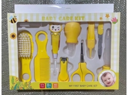 Bebê Escavar Orelha Colher Cuidados 10pcs Conjunto AOZORZ (amarelo 22.6*20*3.6cm)
