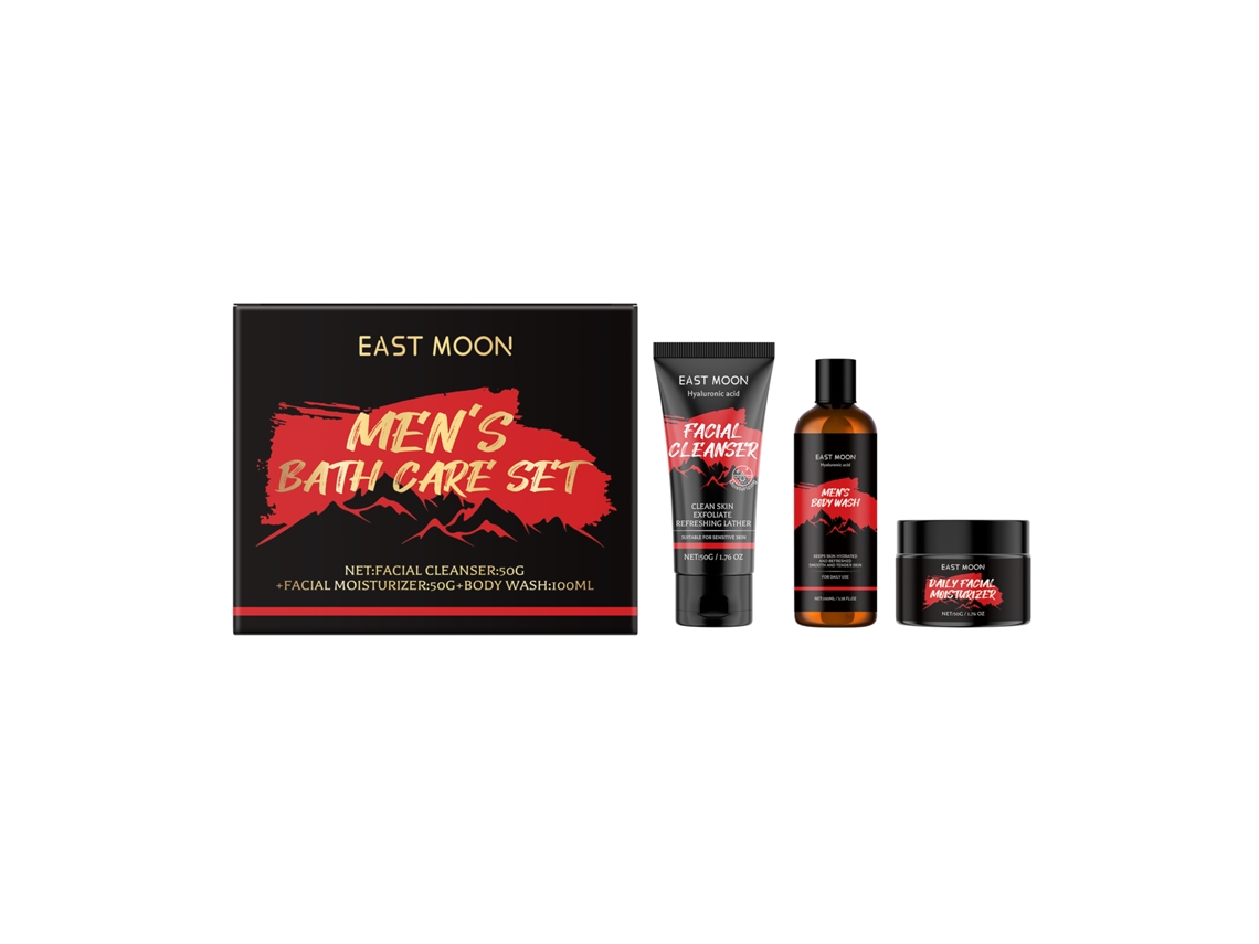Kit Banho E Cuidados Pele Masculino