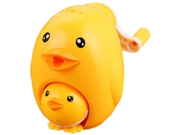 Escolha Segura - Raspador 2 Em 1 - Pato/coelho De Desenho - Portátil - Lâmina De Raspador Eficiente - Grande Contêiner De Raspador - Prático Para A E