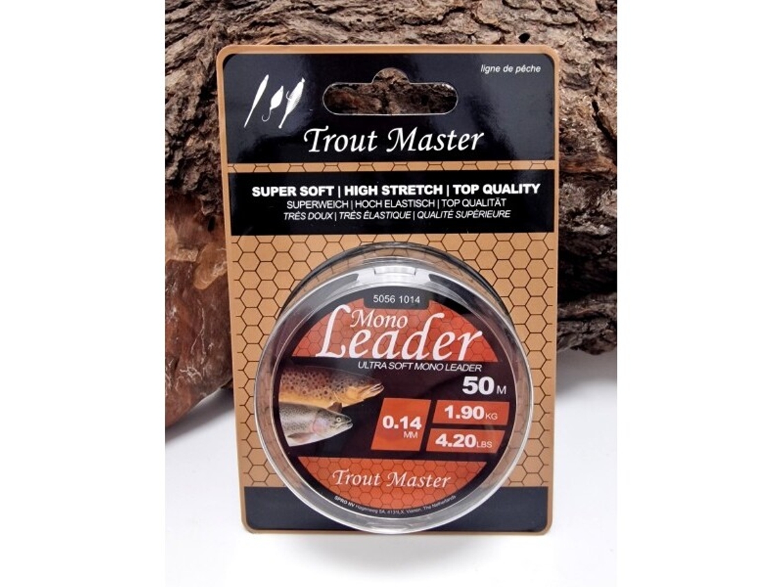 Monofilamentos TROUT MASTER Leader 0,14 Mm