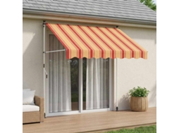 Vidaxl Toldo Retrátil Manual Multicolor 250 X 115 X 300 Cm