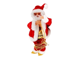 Papai Noel Elétrico com Luz e Música para Natal
