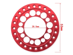 Anel De Substituição De Aro De Roda Rc Beadlock 4pcs Compatível Com Carro Rc 1/10 Trx4 Scx10 90046 90047 Rodas 1.9in