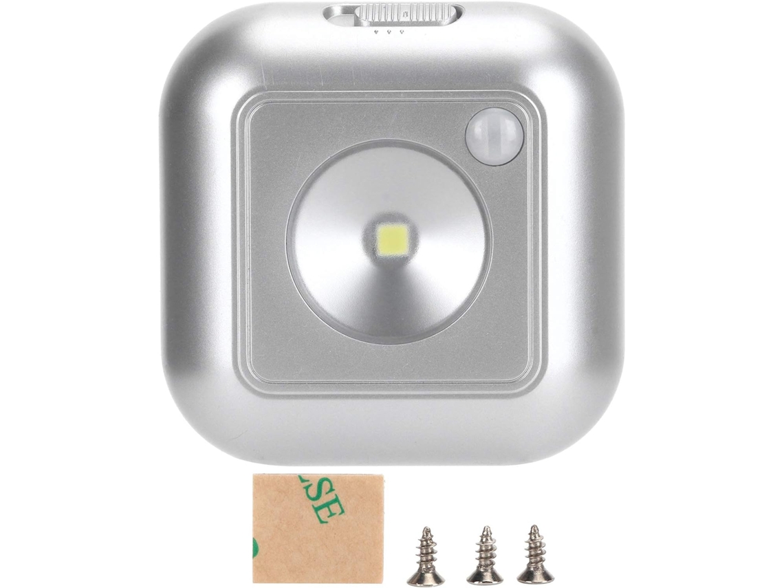 Luz Noturna Led Inteligente Com Sensor De Movimento Pir E Indução