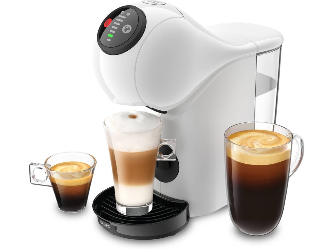 Máquina de Café KRUPS Dolce Gusto KP2401P0 Genio S Basic Branco Worten.pt