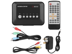 Reprodutor de Mídia HDMI 1080p Mini com Leitor de Cartão SD e Reprodução Loop | S/MARCA