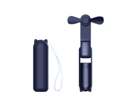 Mini Ventilador MDUG de 2000mah, silencioso, velocidade ajustável, com fonte de alimentação USB