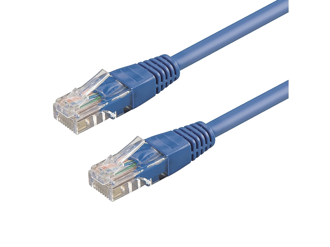 Cabo de rede C-PAT-5U050B Azul 5 m Cat5e U/UTP (UTP) WP