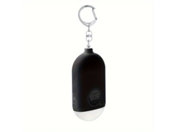 Chaveiro com alarme USB, 130 dB, para mulheres, emergência, luz LED, durável, multifuncional STELASPLEN
