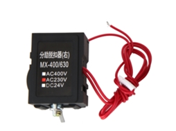 Accesorio de Desconexión por Derivación CDM3 MX 400/630 para Interruptor de Circuito AC230v