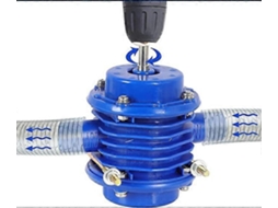 Bomba de Água para Furadeira 2400 L/h 2000 3000 Rpm Uso de Óleo e Água Azul
