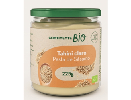 Tahini Claro Sem Glúten CONTINENTE BIO