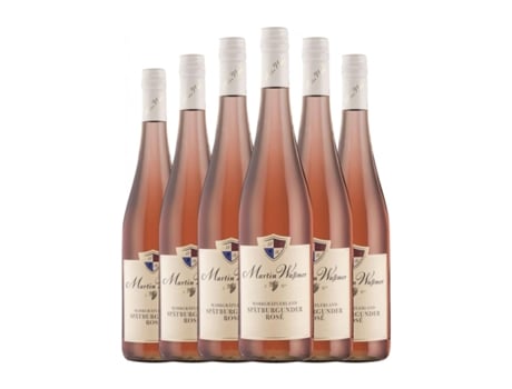 Vinho rosé MARTIN WASSMER Kabinett Rosé Pinot Preto Semi-seco Semi-doce Baden (0.75 L - 6 Unidades)