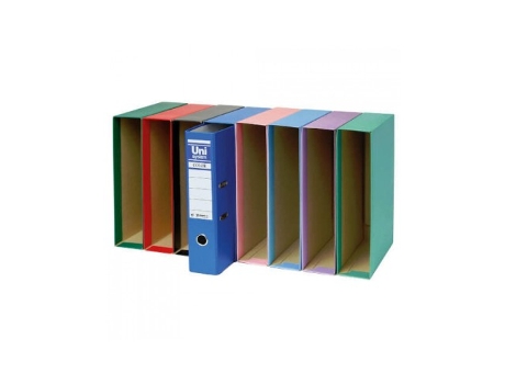 Livro Caja Archivador De Palanca Fº Unisystem Lila De Desconocido (espanhol)