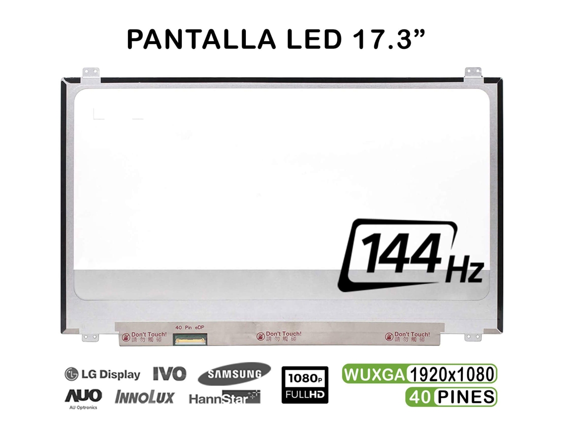 Tela LED para laptop de 17,3" B173han03.2 144 Hz FHD compatível com G-Sync