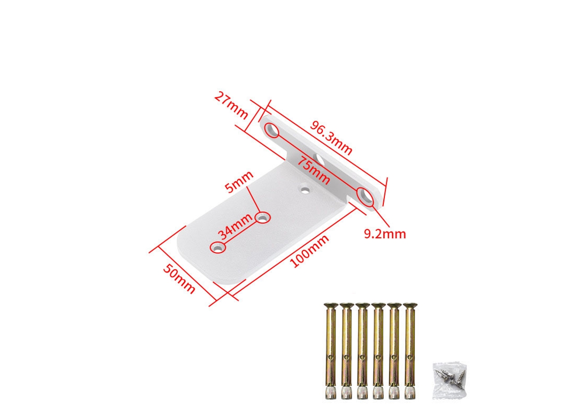Suporte Para Prateleira, Branco
