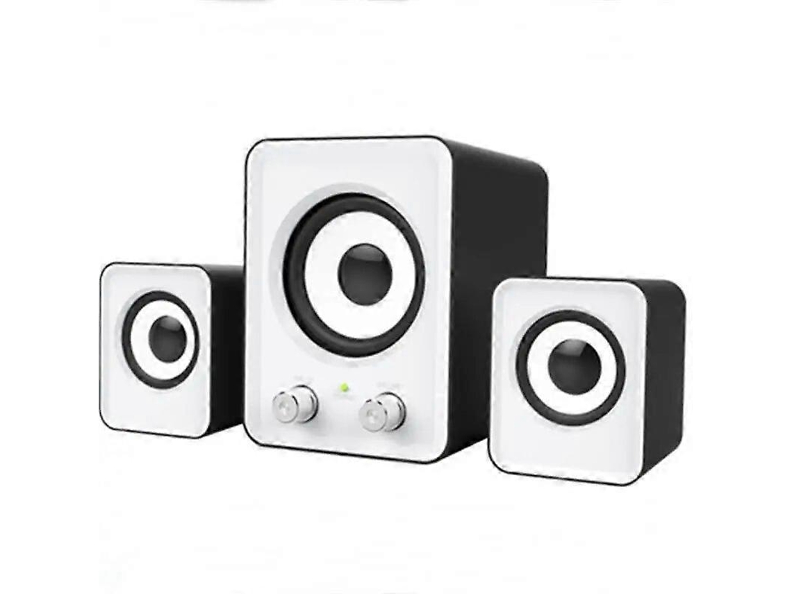Ft202 Caixa De Som Multimídia Com Subwoofer E Áudio Ativo Usb Para Laptop 2.1 Olysi Shop