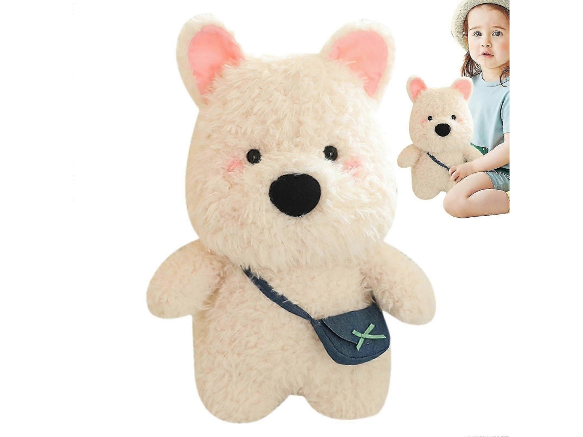 Cachorro De Pelúcia 13,7 Polegadas, Enchimento De Algodão Pp, Macio, Colecionável Para Decoração, Brincadeira, Ornamento De Sala E Carro