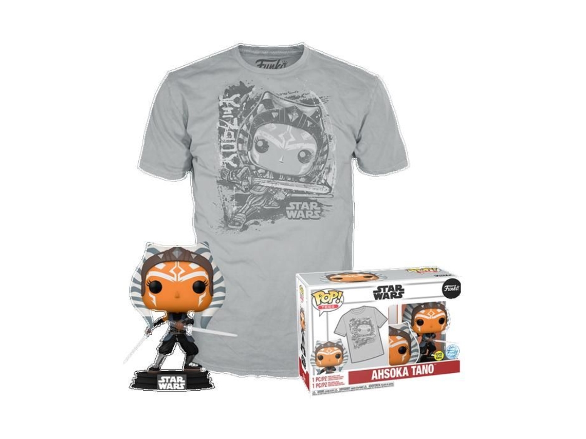 Funko Poptee Star Wars The Mandalorian Ahsoka tamanho G (gw)