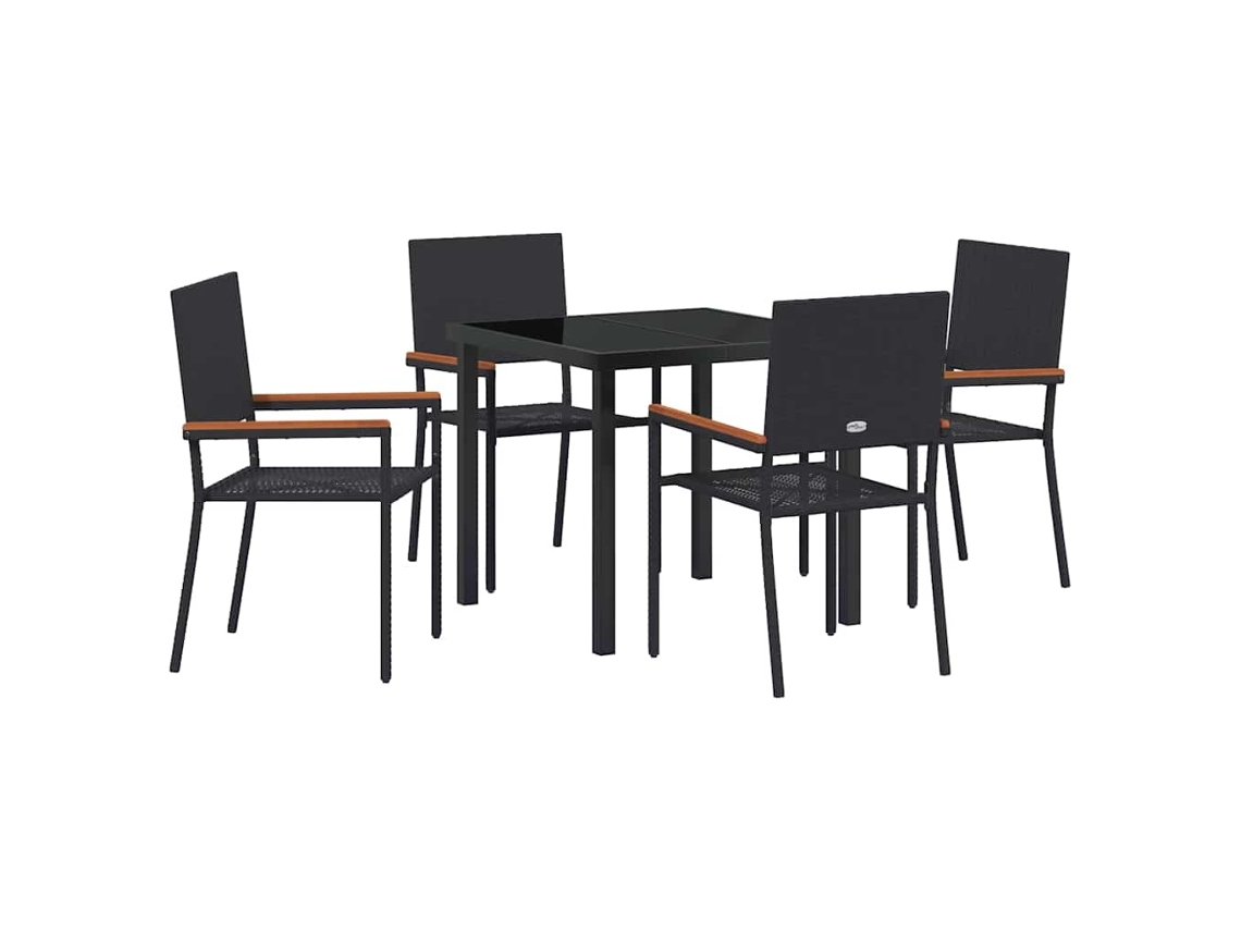 Conjunto de Móveis de Jardim 7 Pcs HARLANV1