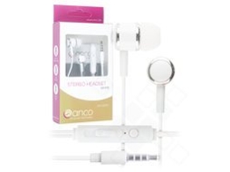Auriculares Anco Estéreo Branco
