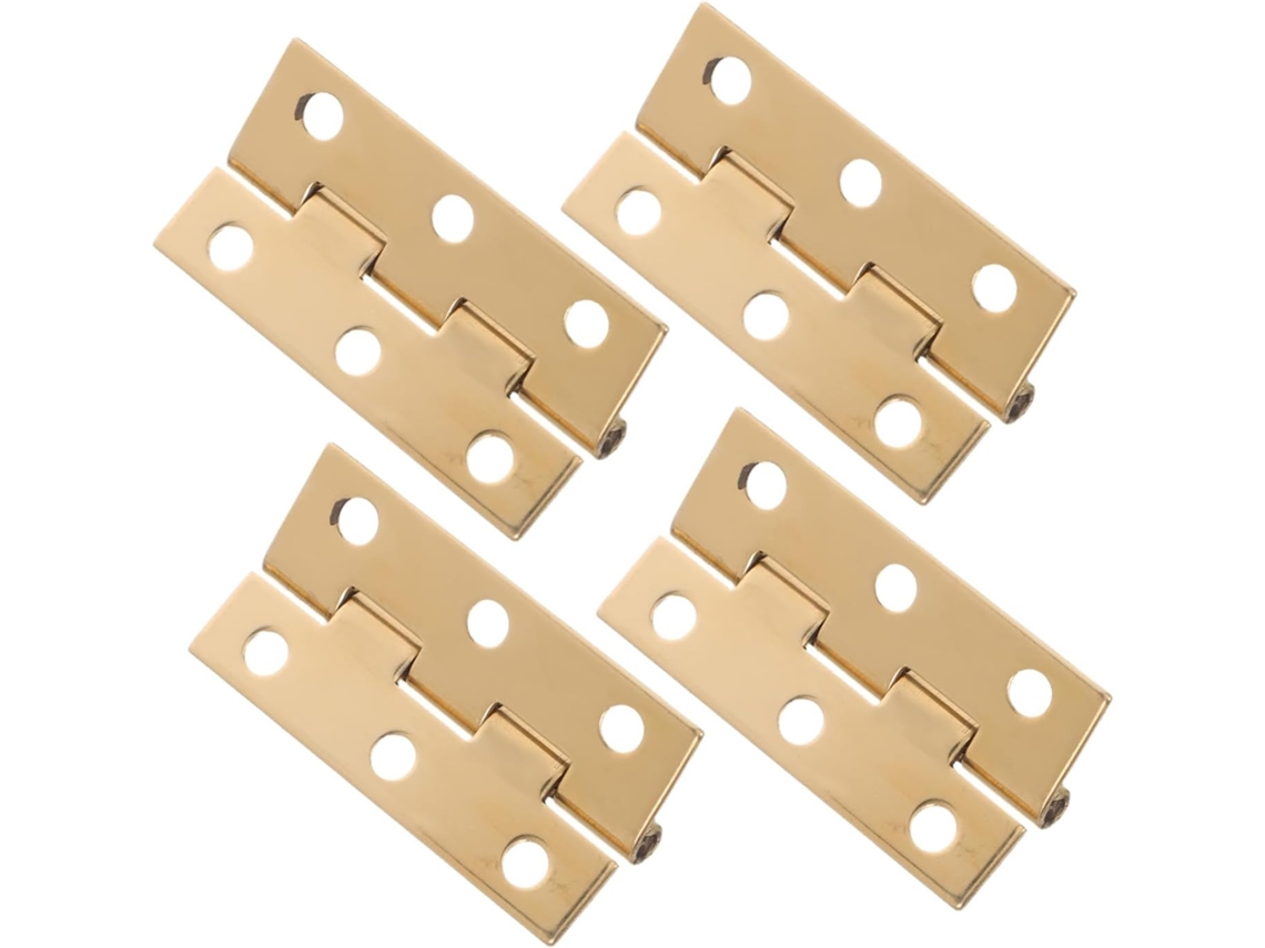 Conjunto De 4 Cobre Para Portas Armário Pequenas E Planas Móveis