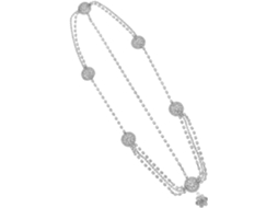 Tiara Feminina Com Corrente E Strass, Acessório Decorativo Para Cabelo.