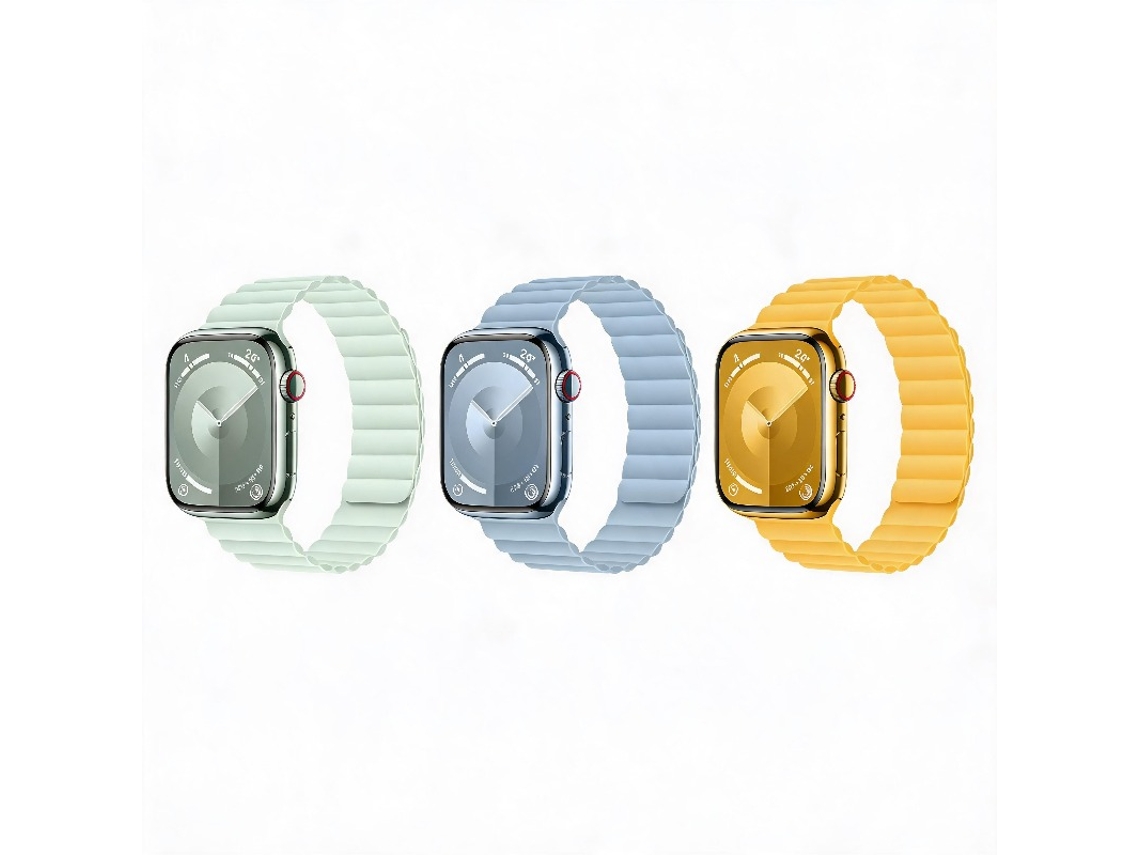 3 Pcs Bracelete Para Apple Watch 42/44/45/46/49mm Cuich