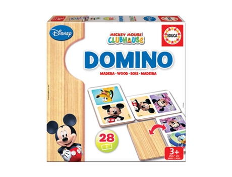 Dominó Madeira Mickey e Minnie