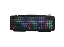 Teclado Gamer M500s Teclado Gamer com Fio e Iluminação de Sete Coreslaxiscreed (iluminação de Sete Cores com Conexão Fio)