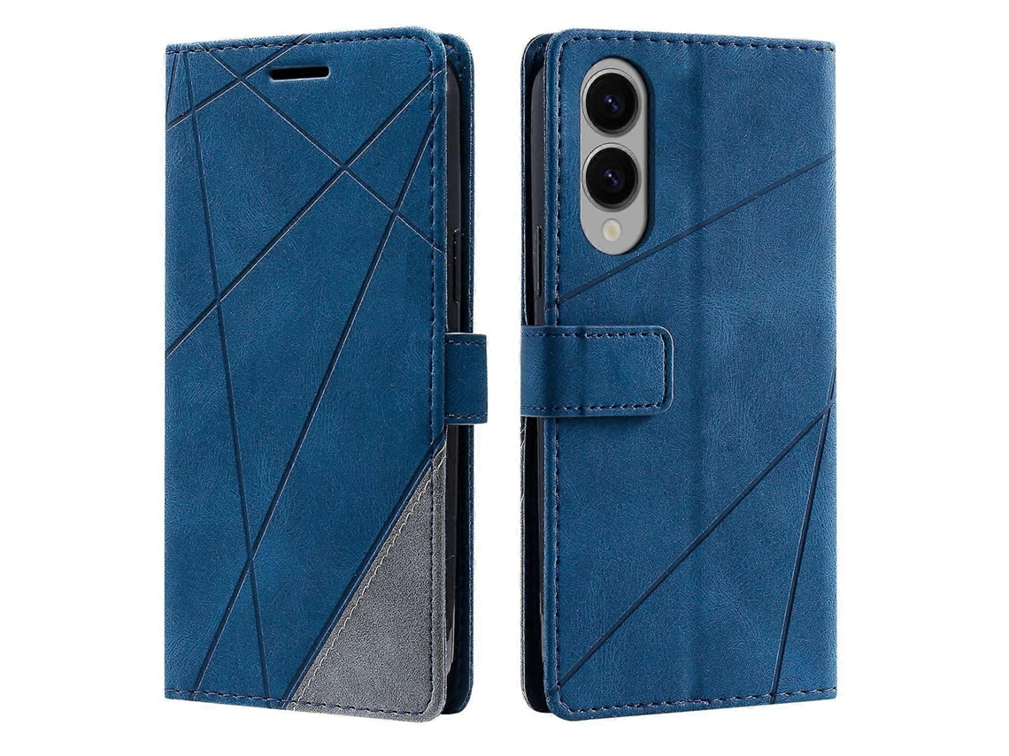 Capa De Celular De Couro Com Emenda Skin Feel