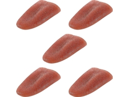 5 Pacote De Língua Falsa Realista Brinquedo De Brincadeira Língua Artificial De Terror Para Halloween