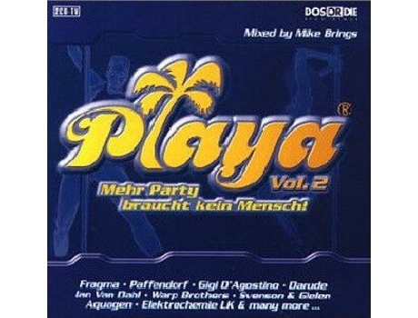 Cd Playa Vol 2 - Mehr Party Braucht Kein Mensch! Dos Or Die Recordings