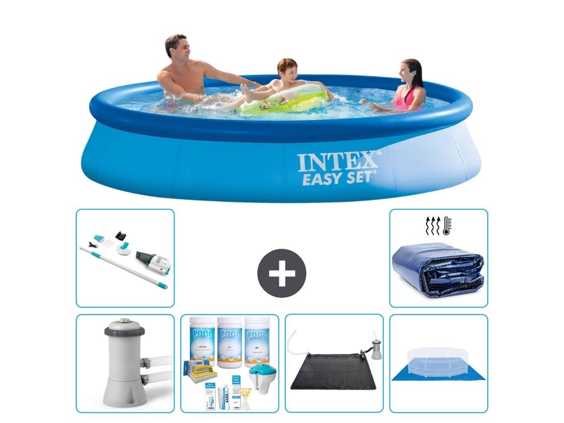 Intex Piscina Easy Set Redonda - 366x76 Cm - 7-peças S20239