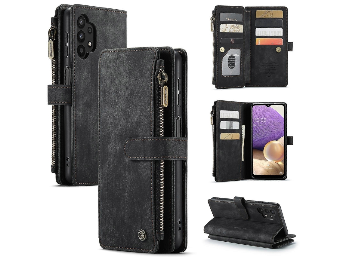 Capa Couro Pu/tpu Para Samsung Galaxy A32 5g, Elysve