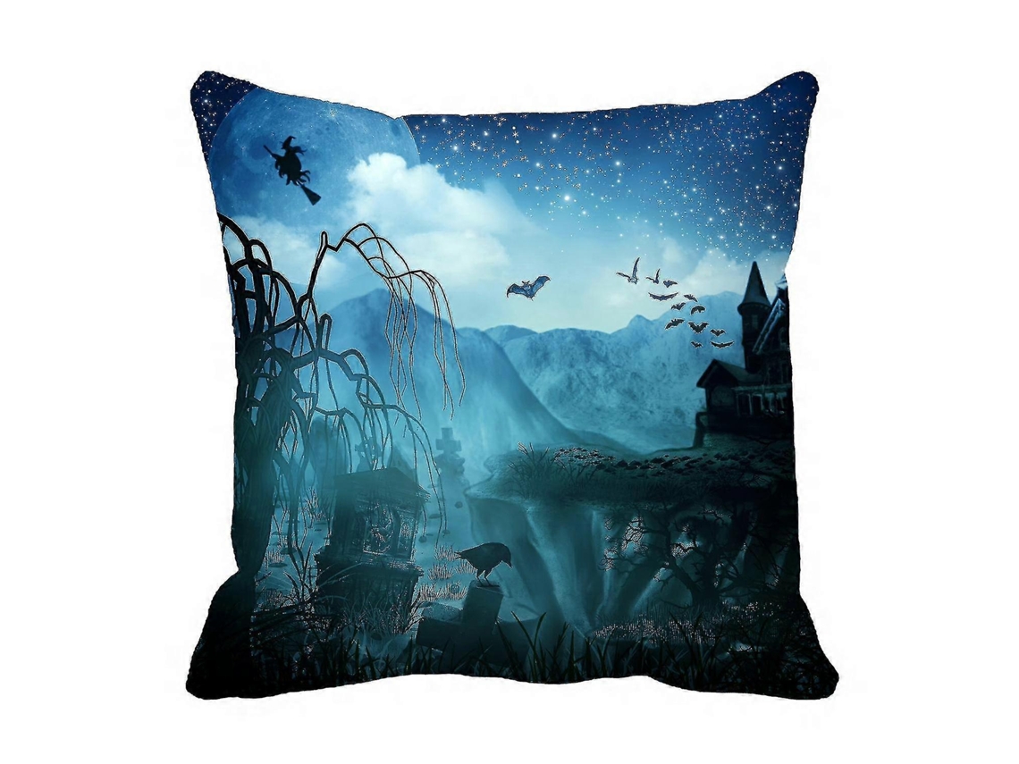 Capa Protetora Almofada Halloween 45x45 Cm bugu