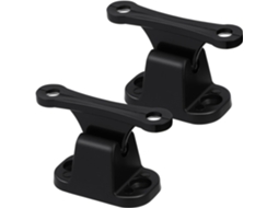 Abaodam 2 Peças Suporte De Porta Nylon Preto Rv, Estilo T, Compacto E Leve, Autocaravana