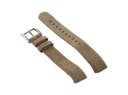 Pulseira De Relógio Lurelia De Couro Brilhante Fitbit Alta Marrom Claro