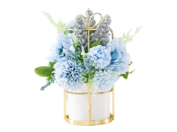 Flor Artificial Para Casamento Simulação Decoração De Casa Flor De Vaso Cerâmica Nórdica