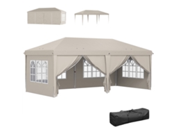Gazebo Dobrável para Jardim 6x3 M CHEZMOI