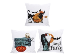 3 Peças De Fronha Para Decorações De Halloween Allinless