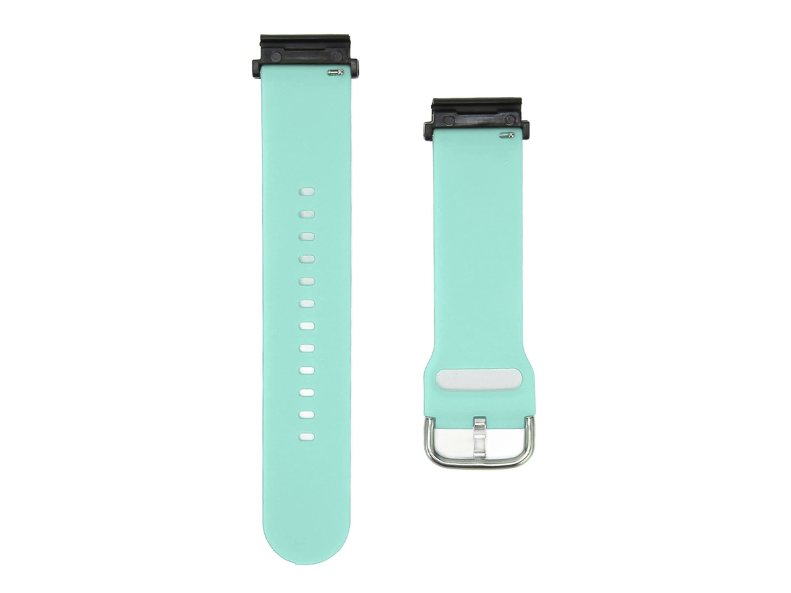 Pulseira de Silicone para Garmin Fenix 7 6 5 e Amazfit Falcon 22mm Azul Claro