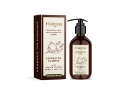Shampoo Brilho e Nutrição com Óleo de Côco Hoegoa para Cabelos Cuidadores LAXISCREED