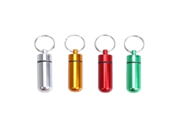 4pcs Porta Comprimidos Com Chaveiro Allinless