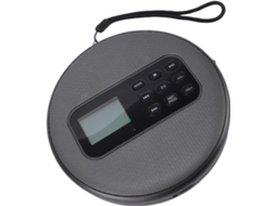 Leitor Cd Portátil Bewinner Com Bateria Recarregável, Bluetooth 5.3, Estéreo Anti-pulos, Reprodução De Mp3/wma