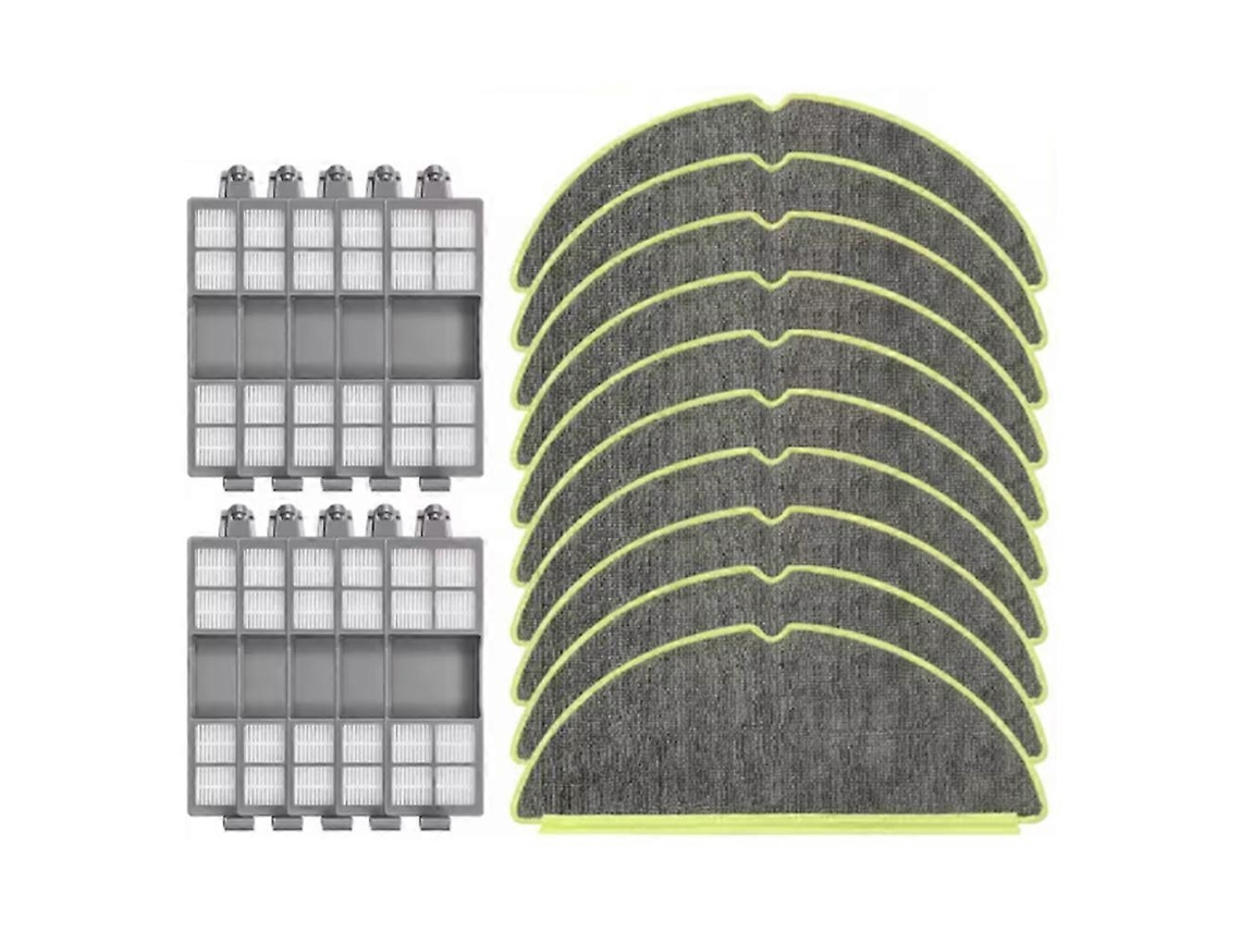 20 Peças Para Aspirador Robô Irobot Roomba 205 Dustcompactor Combo / Peças De Reposição Para Aspirador De Pó: Pano De Limpeza E Esfregão.