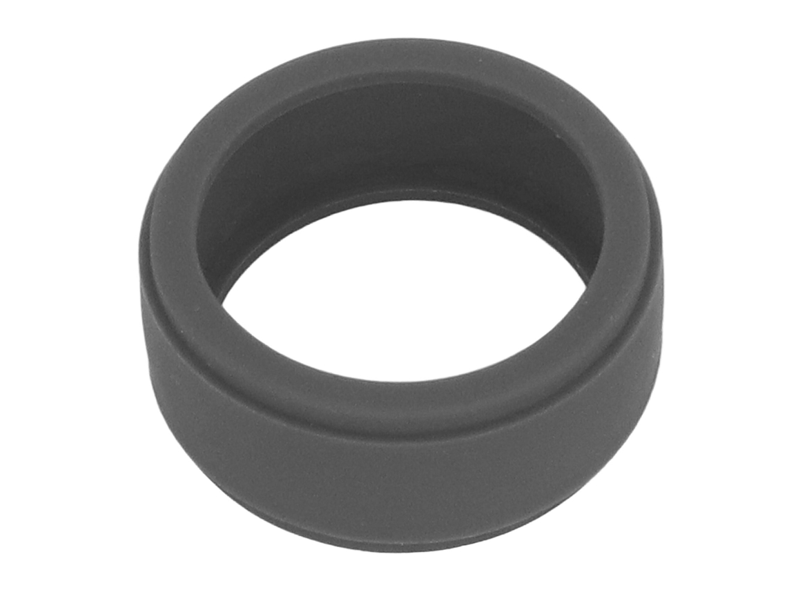 Capa De Anel Inteligente De Silicone Elástica Anti-risco Para Homens E Mulheres Cinza Escuro Tamanho S 6 7 8 9 10